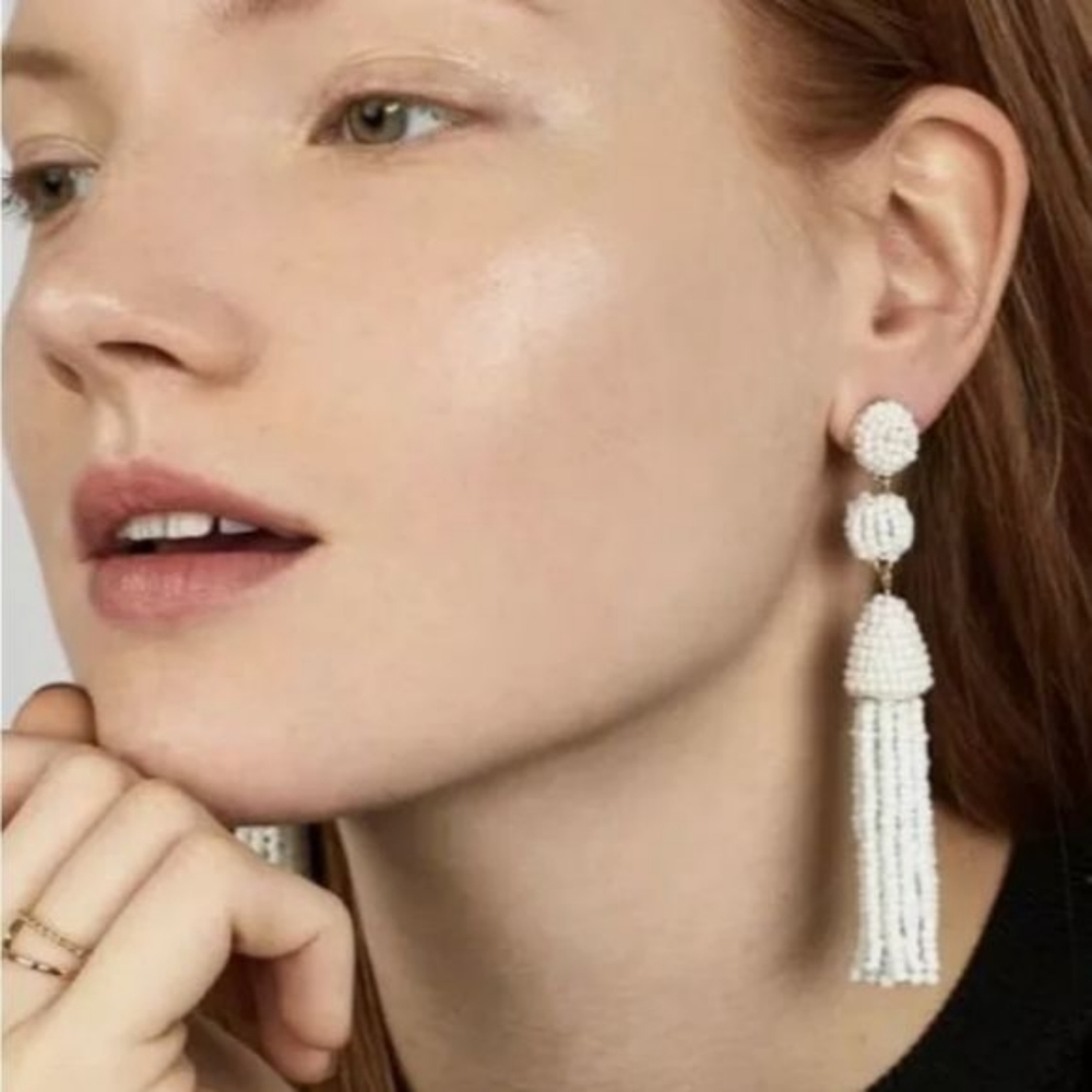 Baublebar Beaded Tassel Earrings